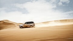 Range Rover Car desert vehicle sand dunes