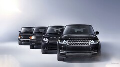 Range Rover Car frontal view