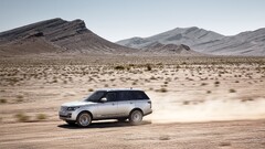 Range Rover Car silver cars desert vehicle