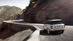 Range Rover road silver cars vehicle Car