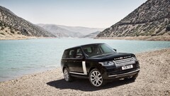 Range Rover water Car vehicle black cars