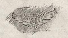 Rebel Honda Pencils eagle grunge
