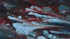 red abstract texture artwork