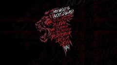 red lion Lyrics Typography