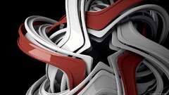 render abstract digital art