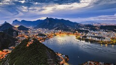 Rio de Janeiro cityscape sky