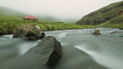 river nature water outdoors rock