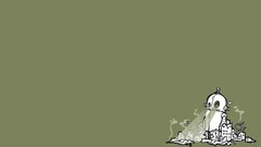 robot ruin humor Minimalism