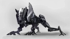 robot science fiction Simple Background