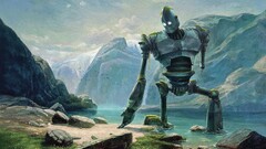 robot The Iron Giant artwork