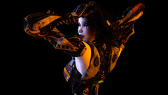 robot Women cyborg render cgi