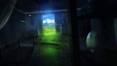 room render interior digital art Mountains