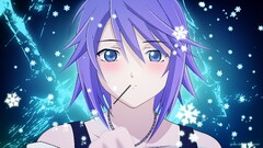 Rosario + Vampire shirayuki mizore anime girls purple hair Anime