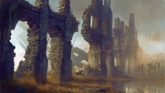 ruin fantasy art artwork