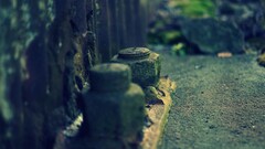 rust Green metal macro