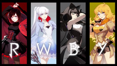 rwby anime girls collage