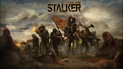 S.T.A.L.K.E.R. video games video game art horror flag PC gaming