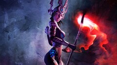 Sacred 2 video games Women sideboob