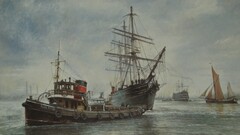 sailing ship artwork ship vehicle