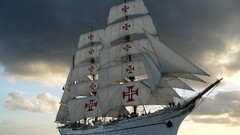sailing ship Sagres Portugal ship vehicle Sea rigging (ship)