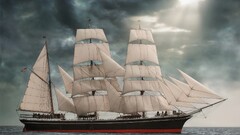 sailing ship ship vehicle