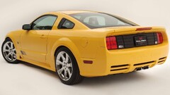 Saleen Car yellow cars Simple Background vehicle