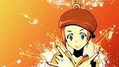 samurai champloo fuu anime girls Anime orange background