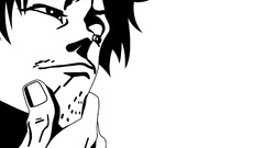 samurai champloo mugen Anime anime boys monochrome