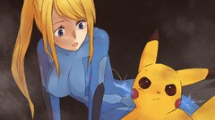 samus aran Anime Pokémon metroid Pikachu