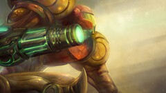 samus aran metroid artwork video games