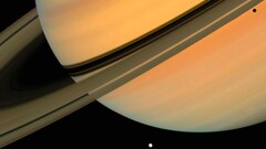 Saturn planetary rings Space solar system digital art space art