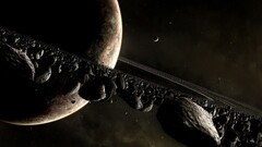 Saturn Space rock planet