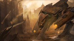 science fiction artwork futuristic mech