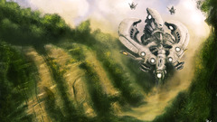 science fiction artwork vehicle Kev-Art