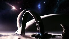 science fiction digital art Space