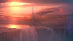 science fiction futuristic artwork