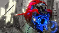 science fiction futuristic city futuristic digital art