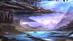 science fiction futuristic fantasy art artwork