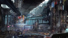 science fiction futuristic futuristic city