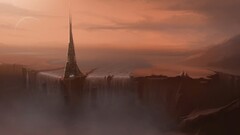 science fiction futuristic planet