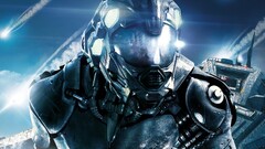 science fiction helmet futuristic