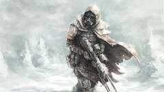 science fiction hunter winter sniper rifle Destiny (video game)