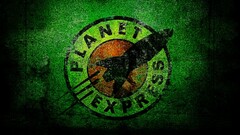 science fiction Planet Express cartoon TV series Futurama