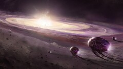 science fiction space art digital art