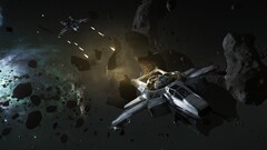 science fiction star citizen spaceship Space shooting