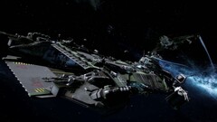 science fiction star citizen spaceship Space video games