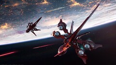 science fiction star citizen spaceship Space video games