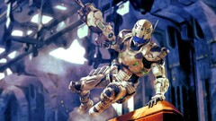 science fiction Vanquish video games