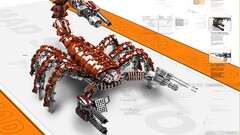 scorpions digital art render