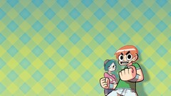 scott pilgrim vs the world cartoon texture